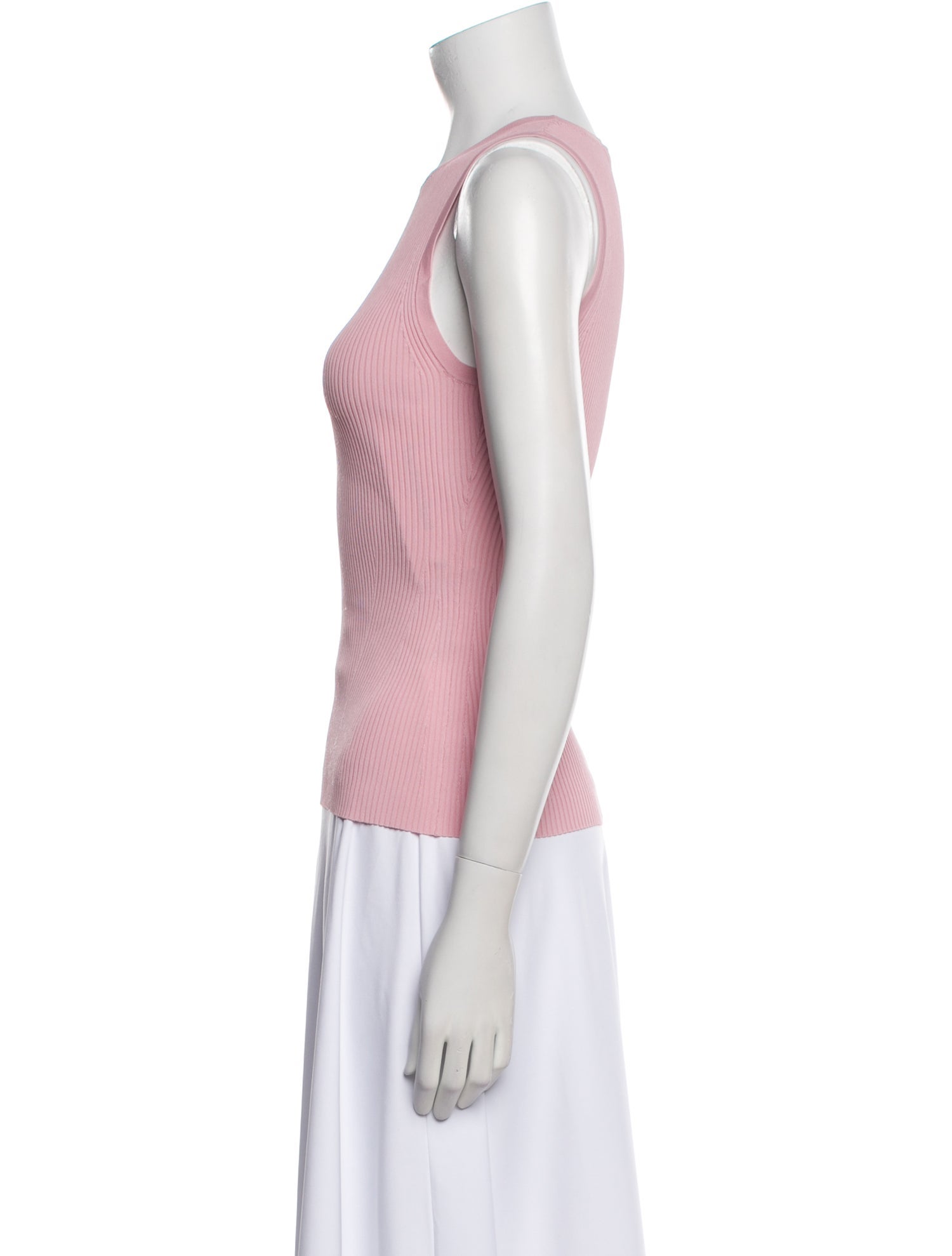 Zimmermann Crew Neck Sleeveless Top