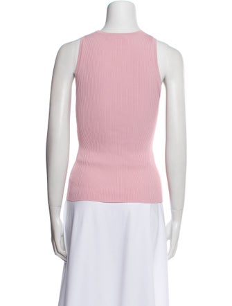 Zimmermann Crew Neck Sleeveless Top