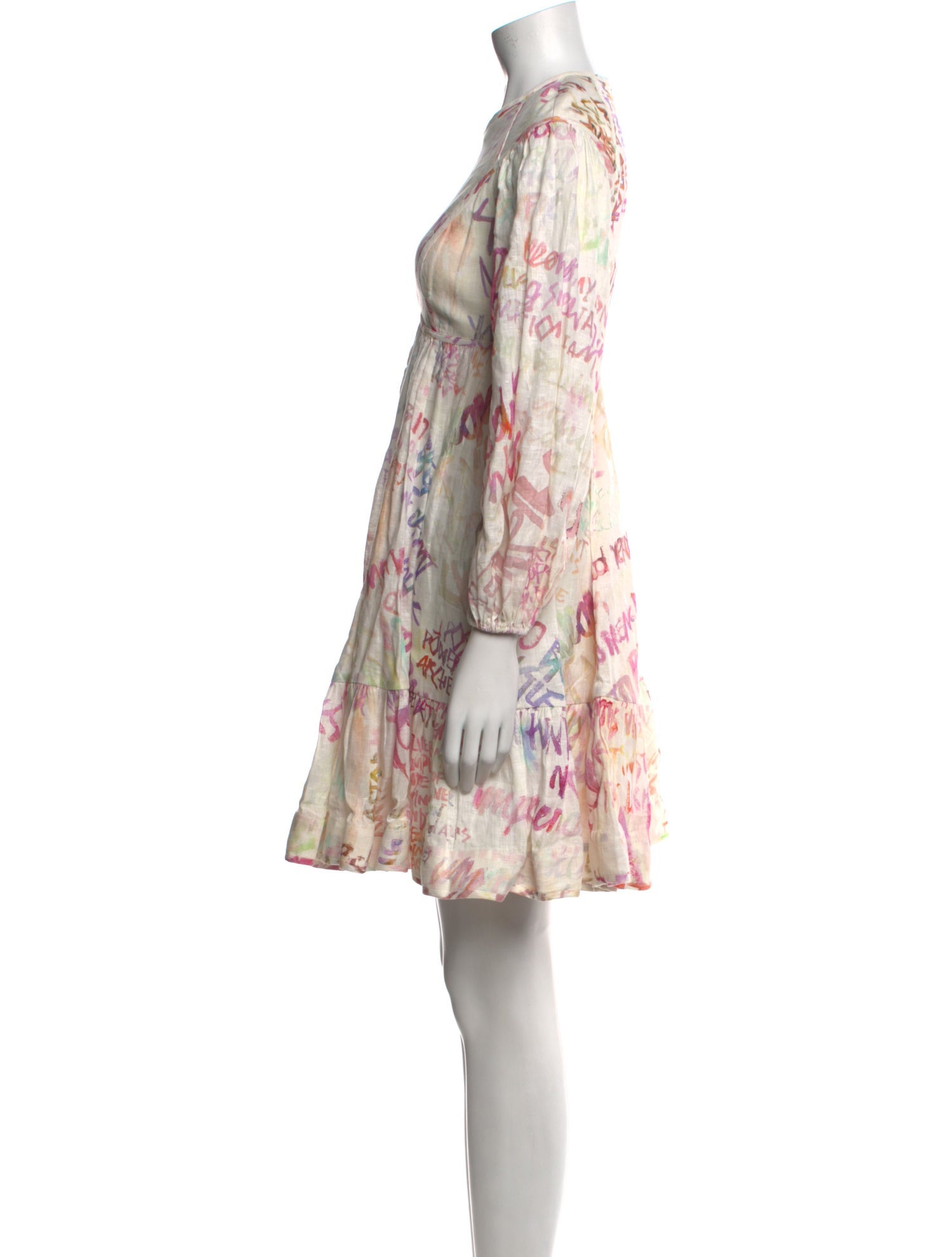 Zimmermann Linen Mini Dress