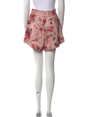 Zimmermann Linen Mini Shorts