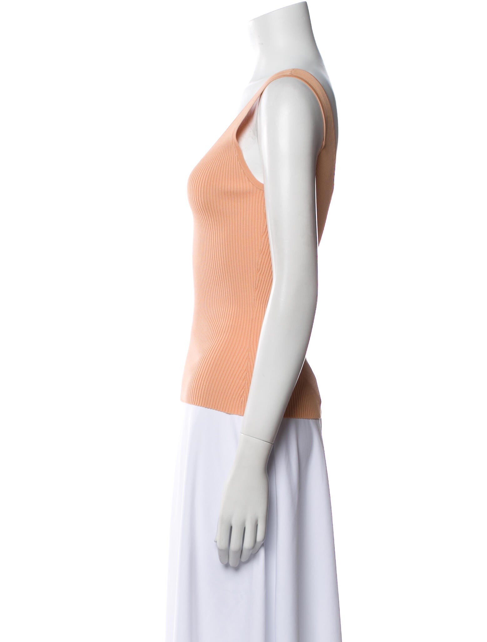 Zimmermann V-Neck Sleeveless Crop Top