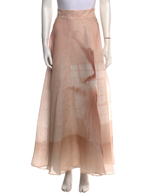 Zimmermann Linen Long Skirt