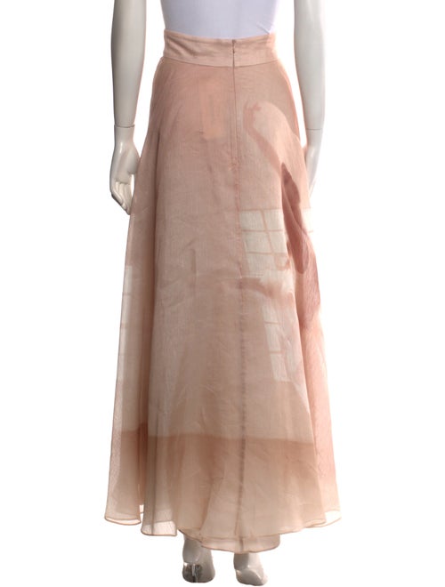 Zimmermann Linen Long Skirt