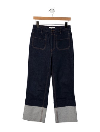 Zimmermann High-Rise Wide Leg Jeans