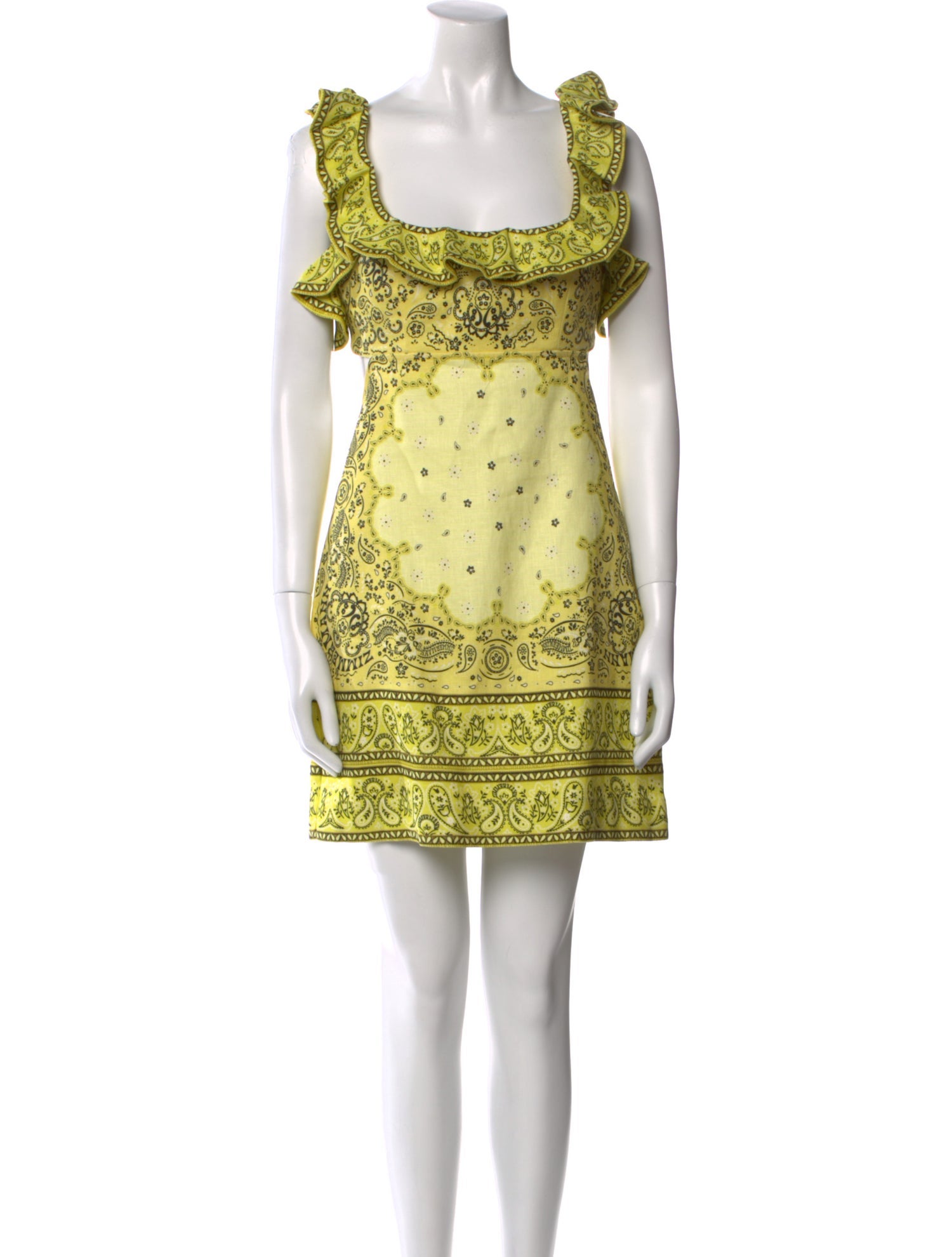 Zimmermann Linen Mini Dress