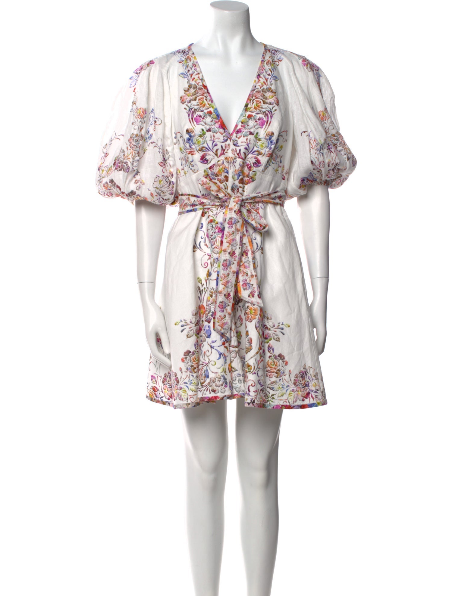 Zimmermann Linen Mini Dress