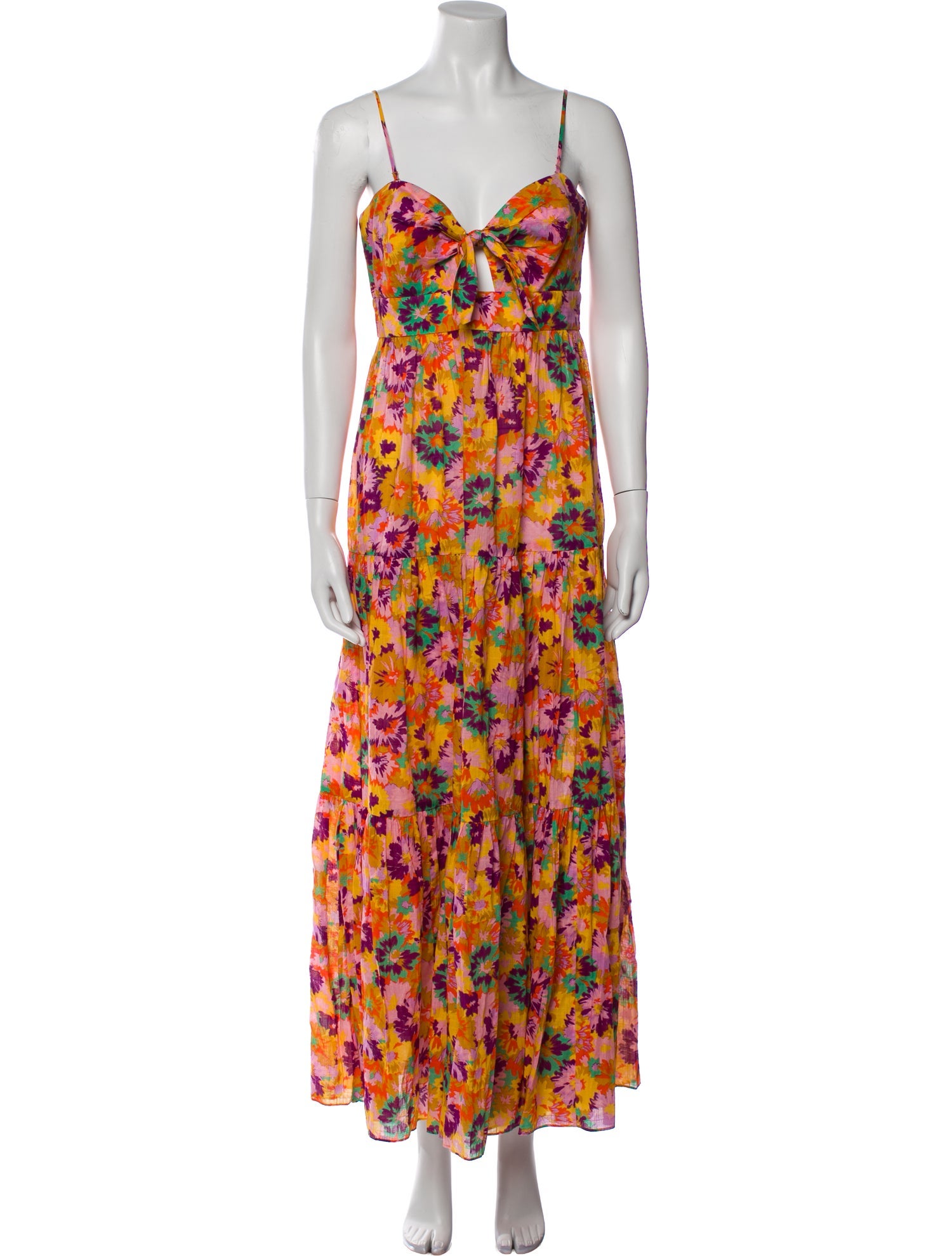 Zimmermann Floral Print Long Dress