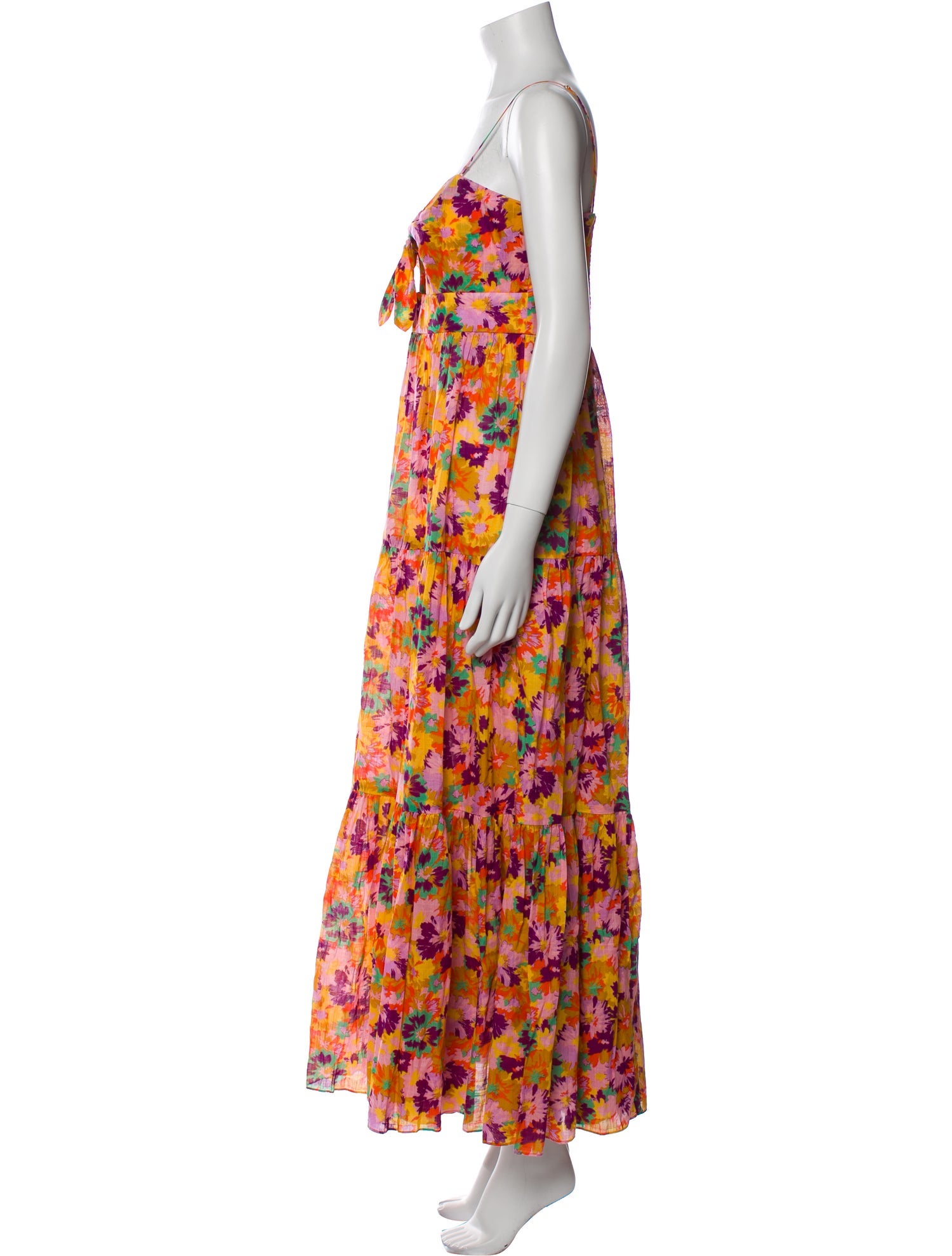 Zimmermann Floral Print Long Dress