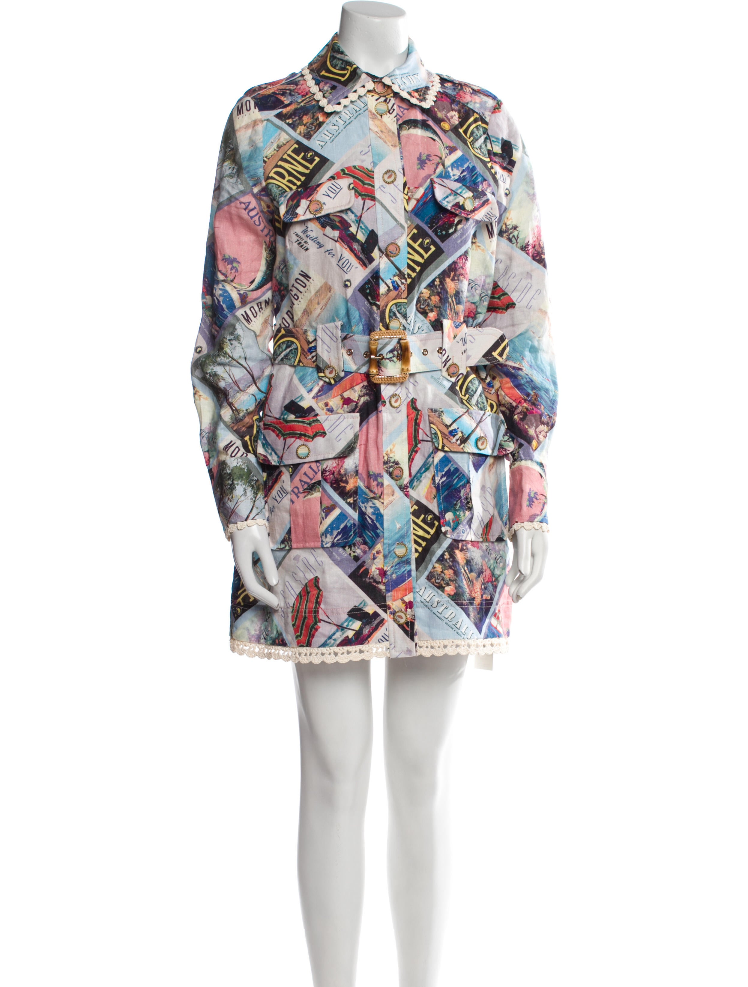 Zimmermann Linen Mini Dress