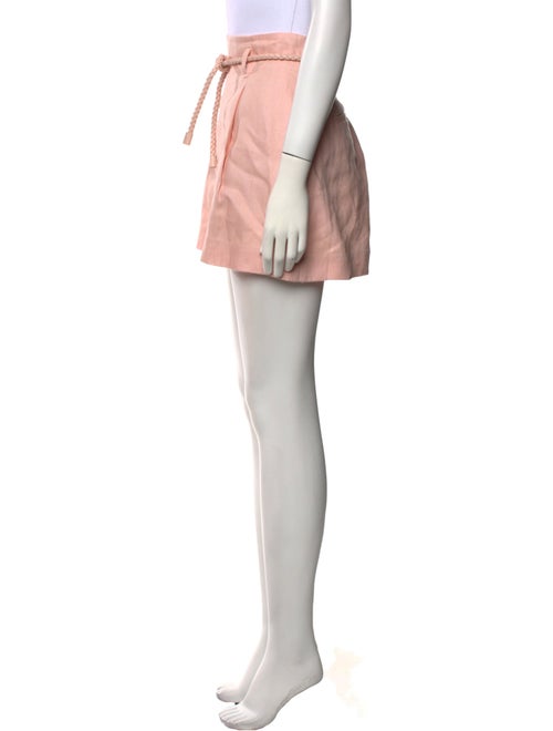 Zimmermann Linen Mini Shorts