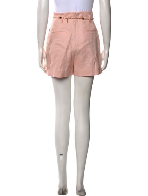 Zimmermann Linen Mini Shorts