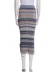 Zimmermann Striped Midi Length Skirt