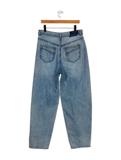 Zimmermann High-Rise Straight Leg Jeans