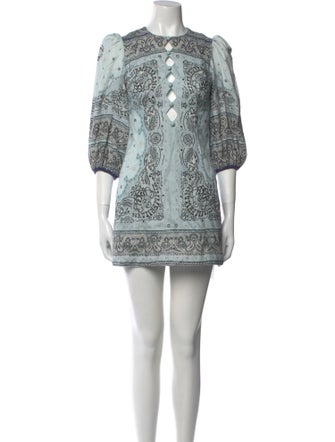 Zimmermann Linen Mini Dress