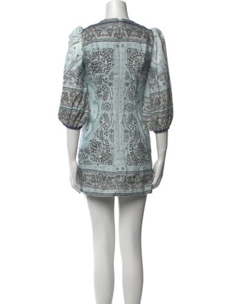 Zimmermann Linen Mini Dress