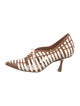 Zimmermann Leather Colorblock Pattern Pumps
