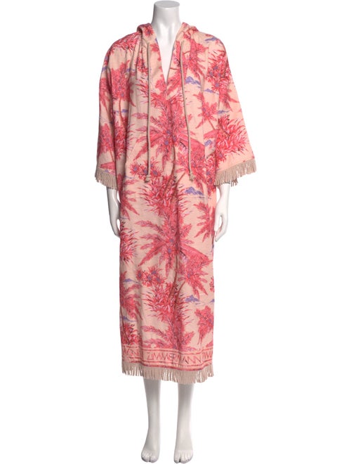 Zimmermann Linen Midi Length Dress