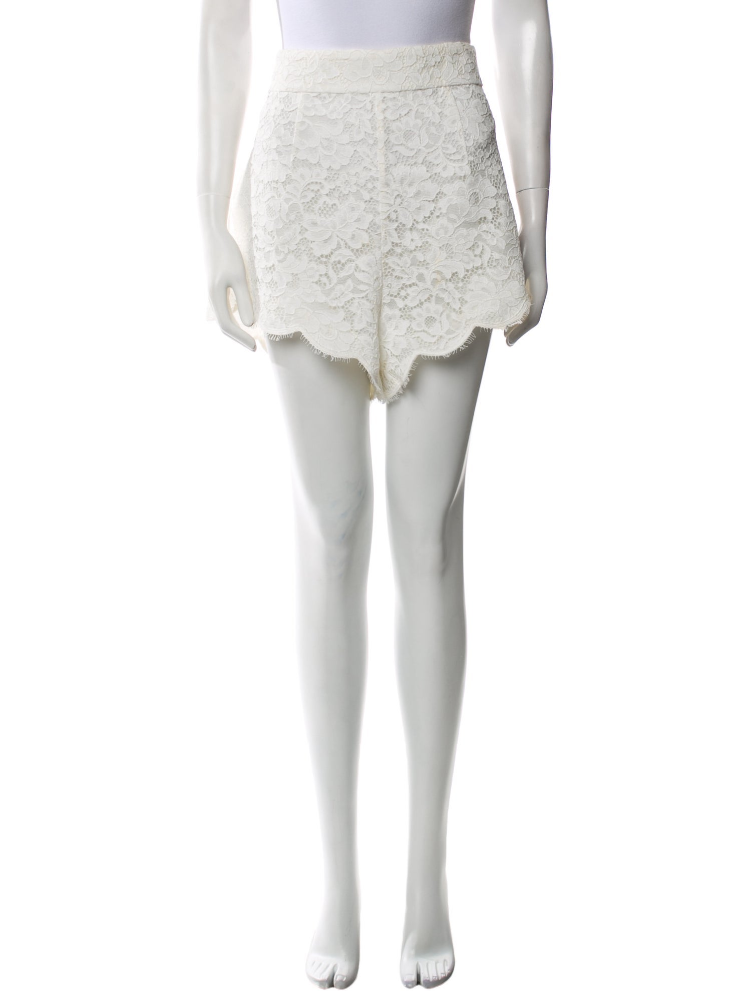 Zimmermann Lace Mini Shorts