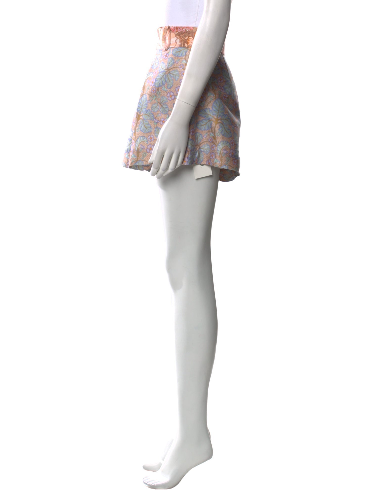 Zimmermann Silk Mini Shorts