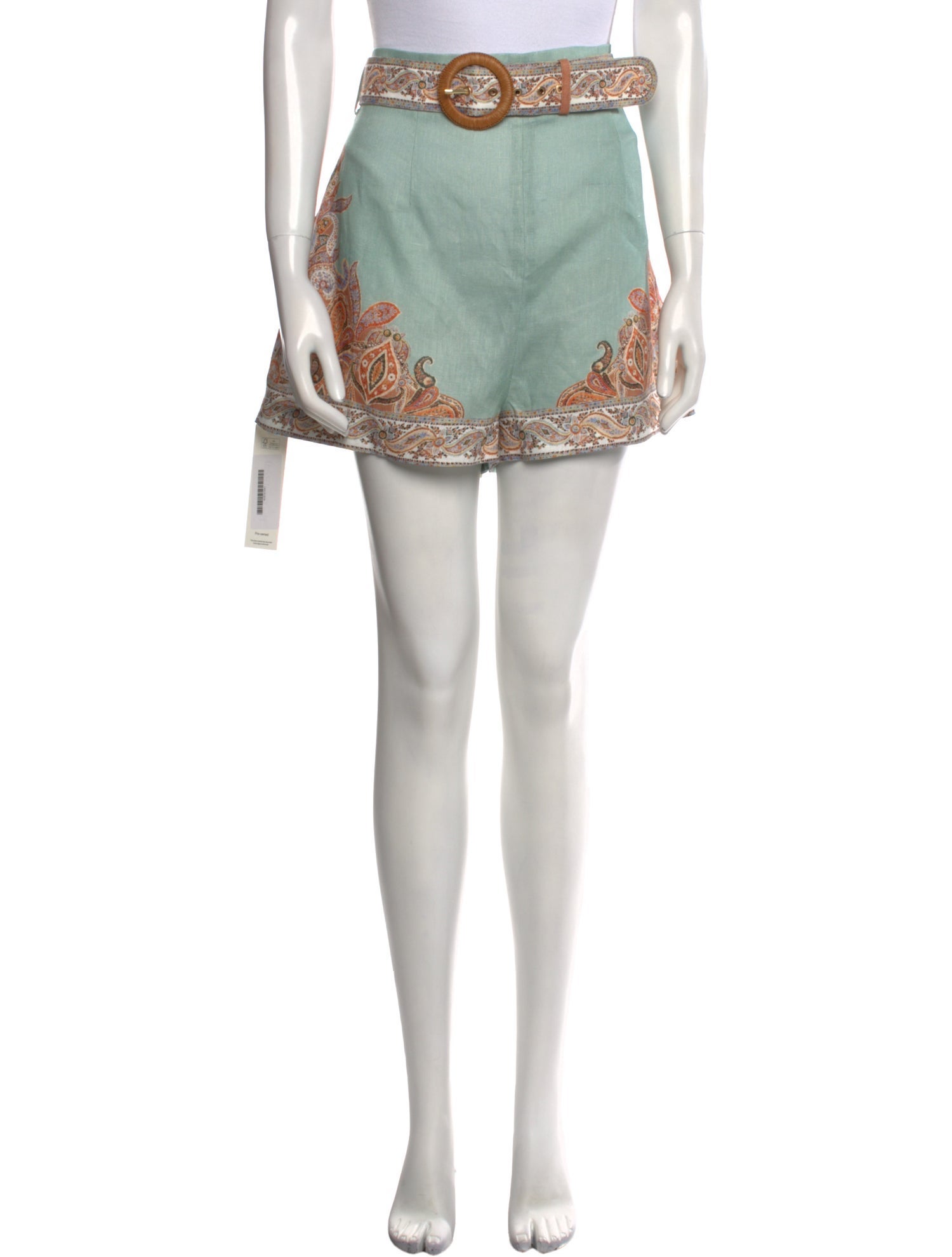 Zimmermann Linen Mini Shorts w/ Tags