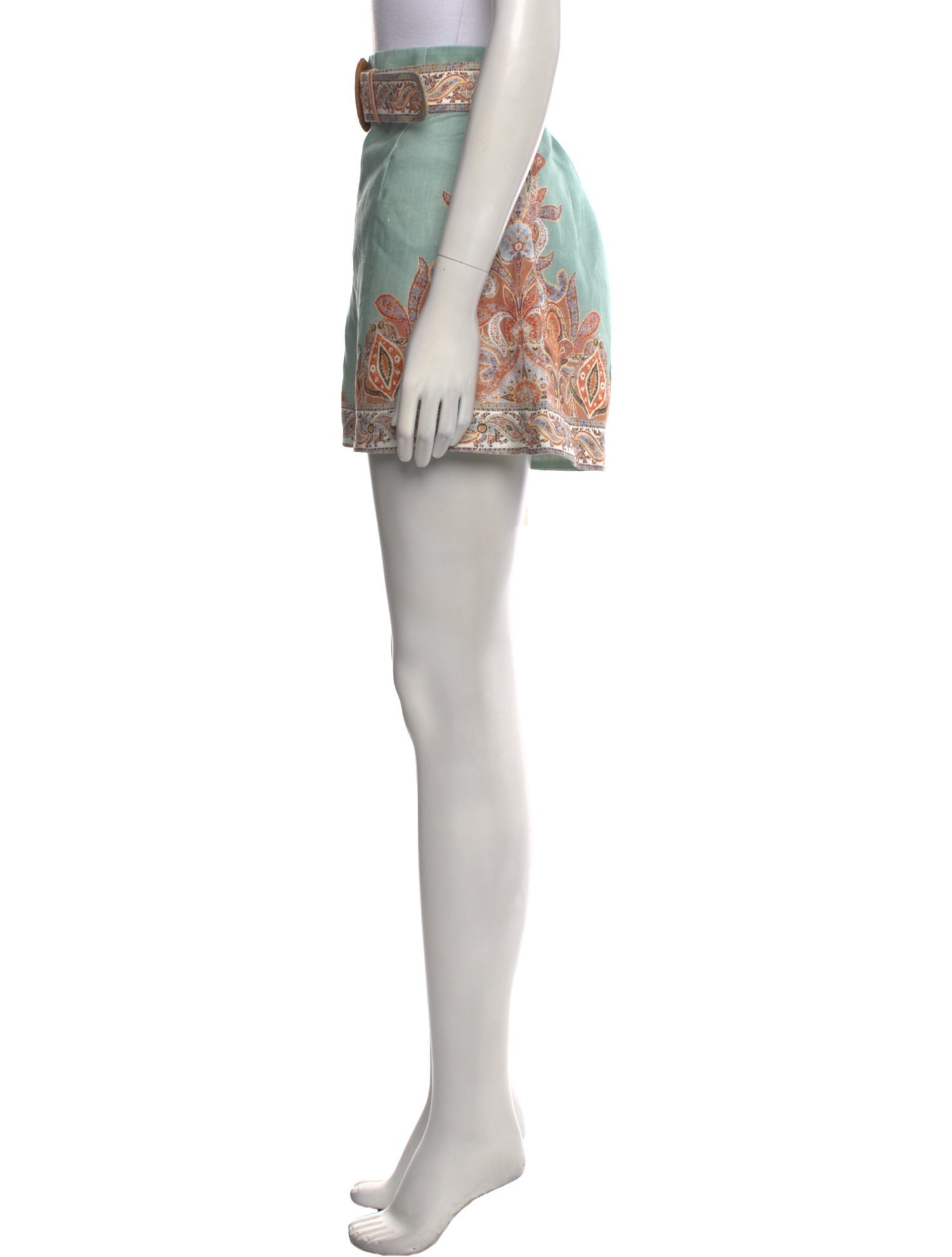 Zimmermann Linen Mini Shorts w/ Tags