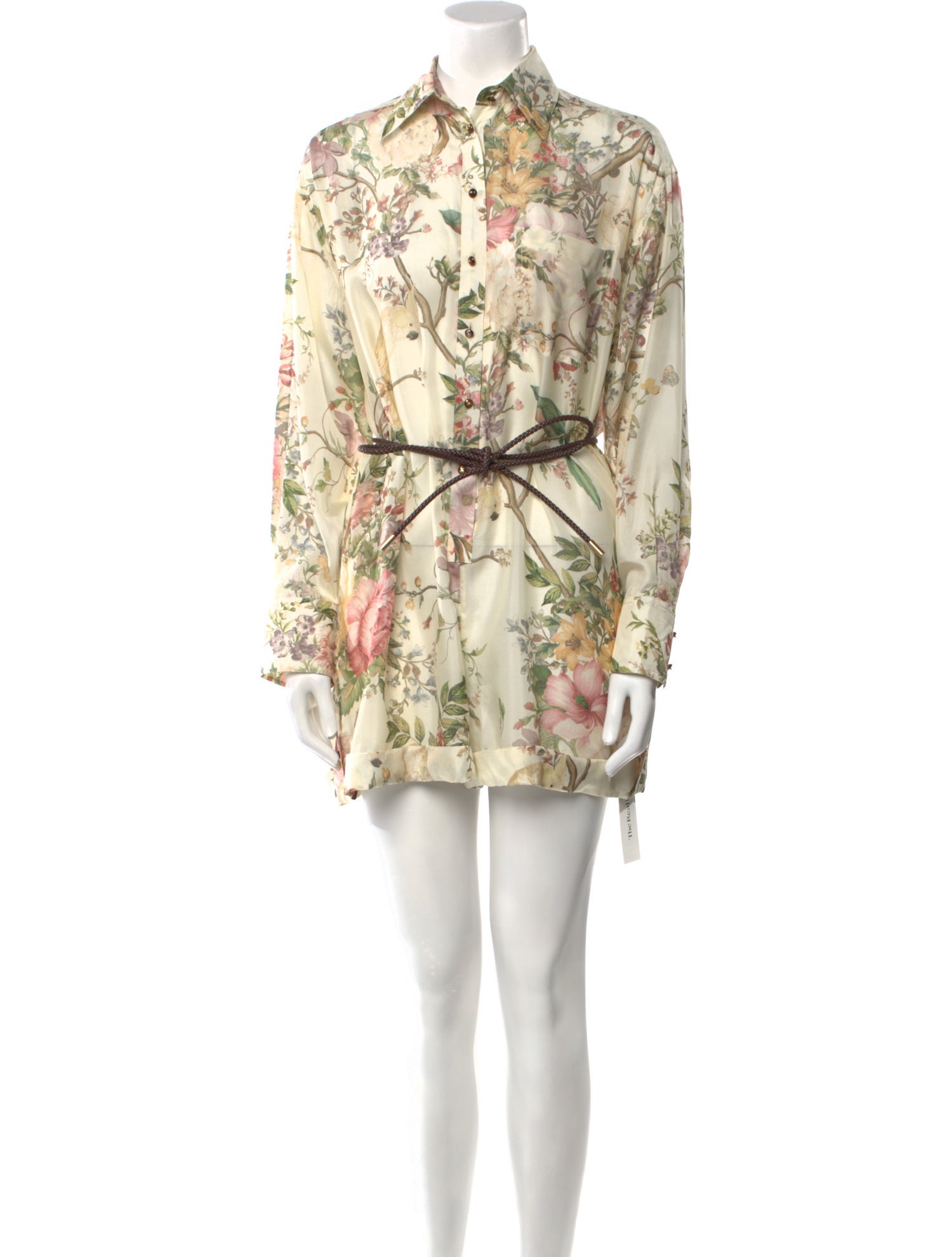 Zimmermann Silk Floral Print Romper w/ Tags