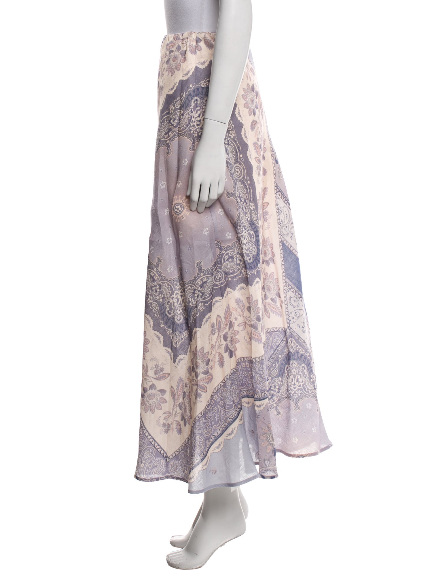 Zimmermann Linen Midi Length Skirt