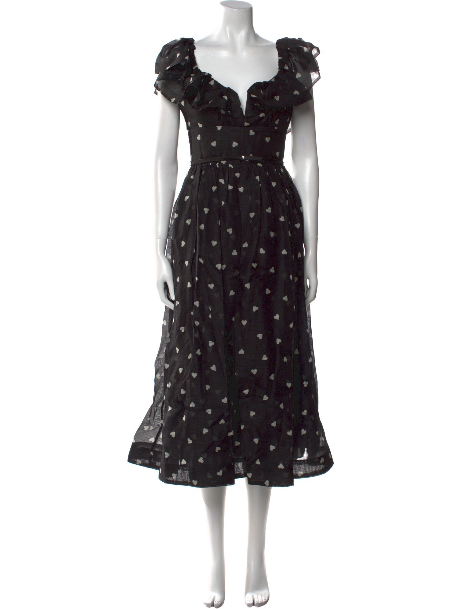 Zimmermann Linen Midi Length Dress