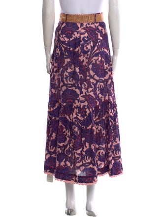 Zimmermann Linen Midi Length Skirt