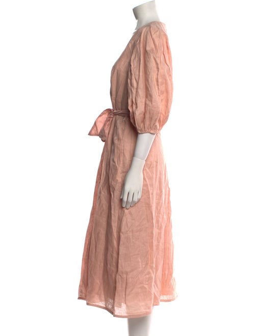 Zimmermann Linen Midi Length Dress
