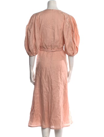 Zimmermann Linen Midi Length Dress