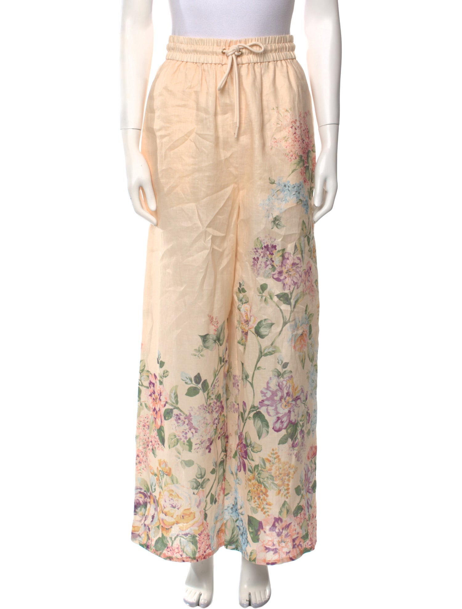 Zimmermann Linen Wide Leg Pants w/ Tags