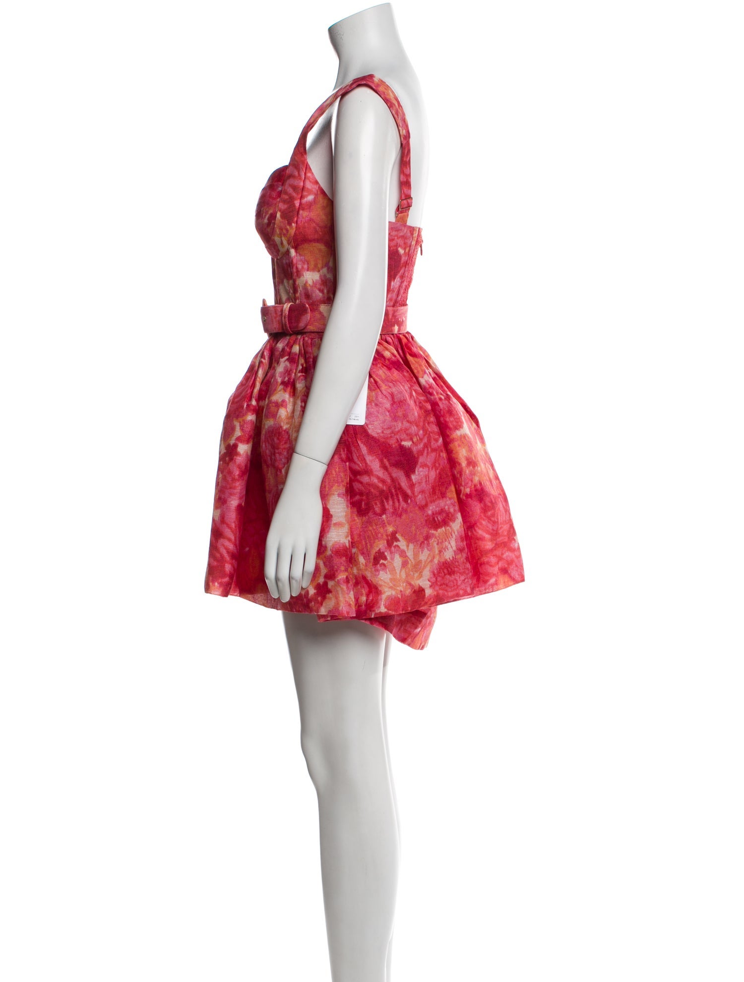 Zimmermann Floral Print Mini Dress w/ Tags