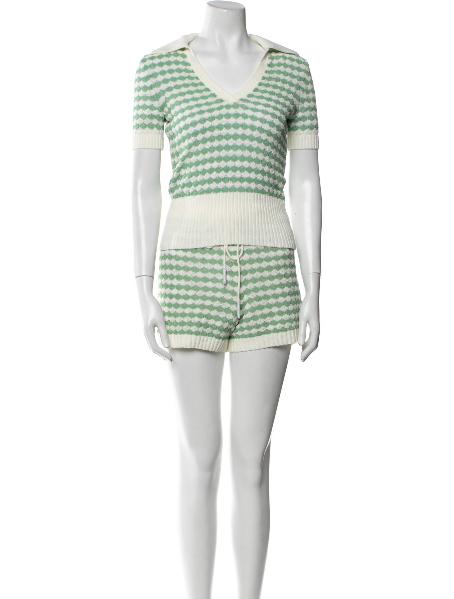 Zimmermann Striped Short Set