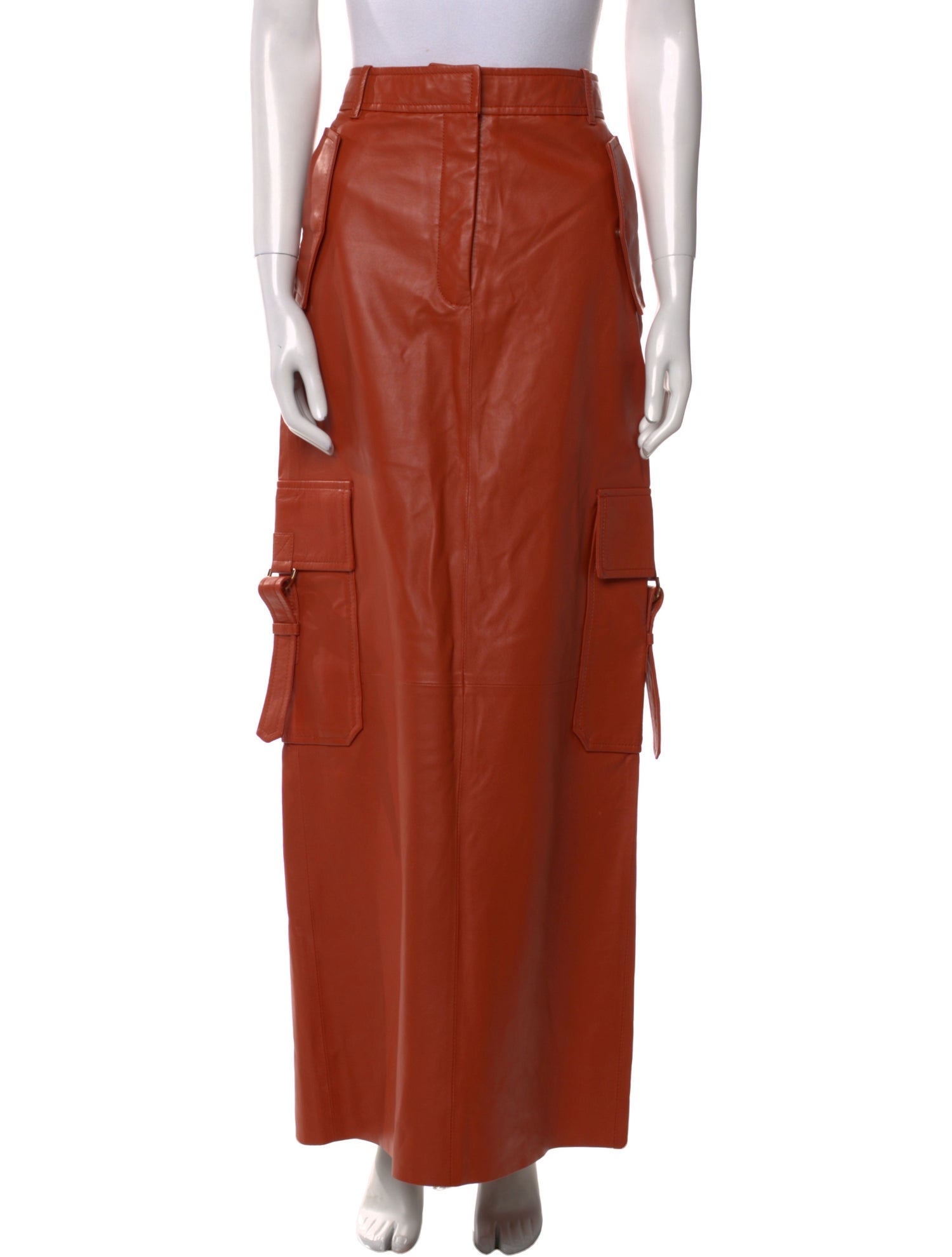 Zimmermann Leather Long Skirt