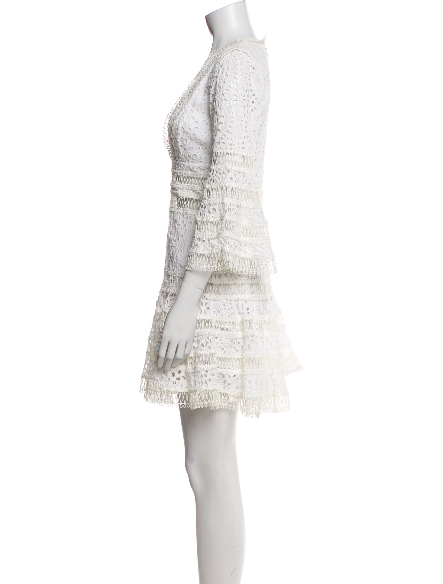 Zimmermann V-Neck Mini Dress