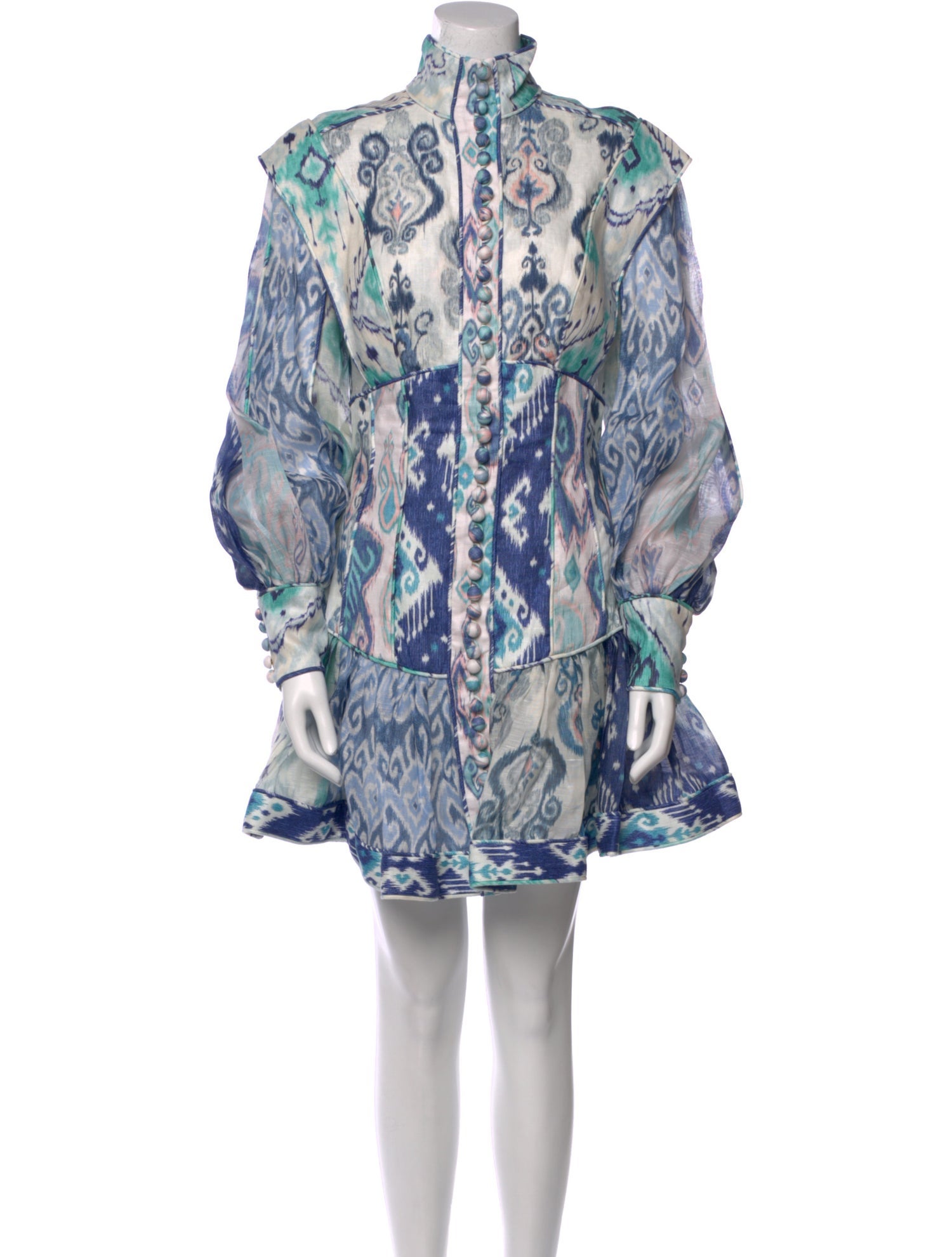 Zimmermann Linen Mini Dress