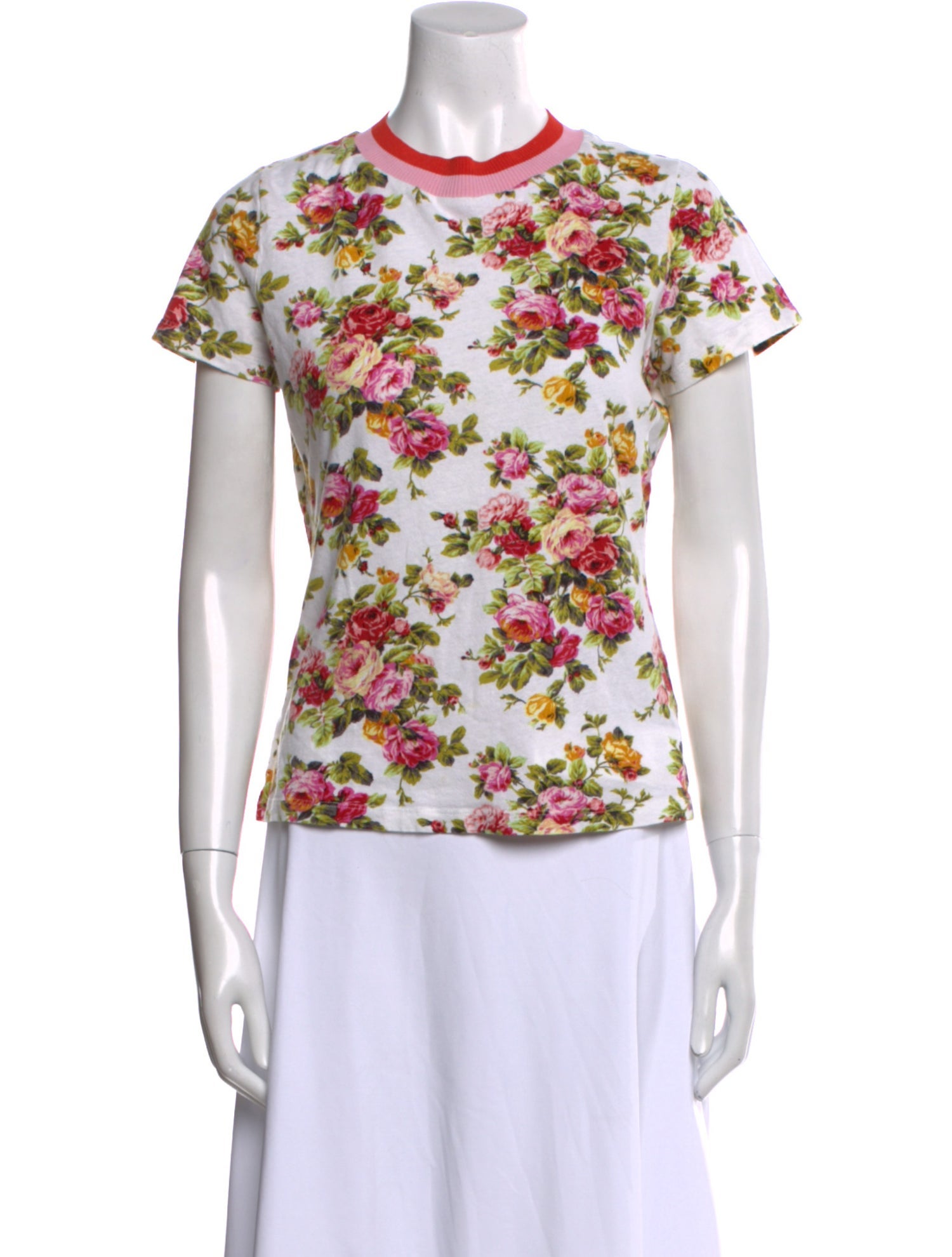 Zimmermann Floral Print Crew Neck T-Shirt