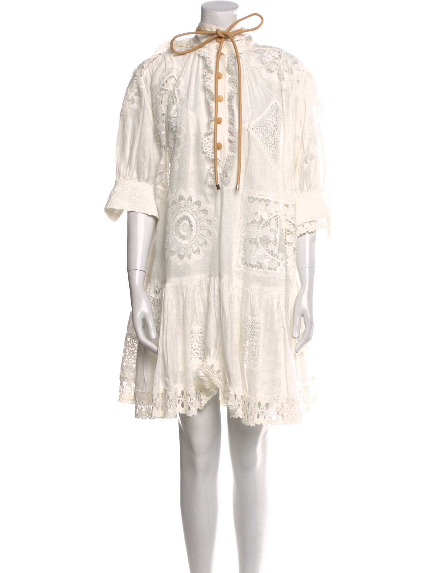 Zimmermann Linen Mini Dress
