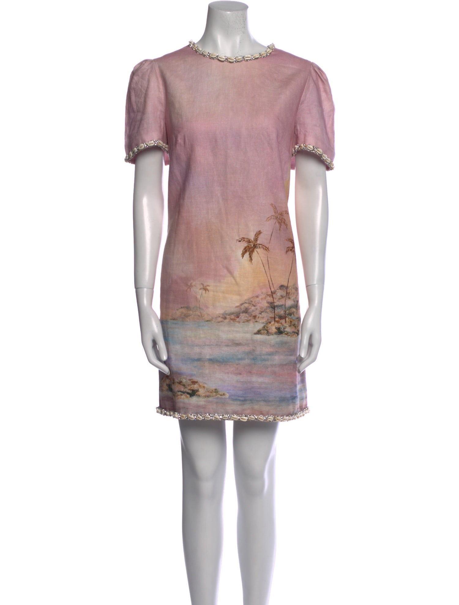 Zimmermann Linen Mini Dress