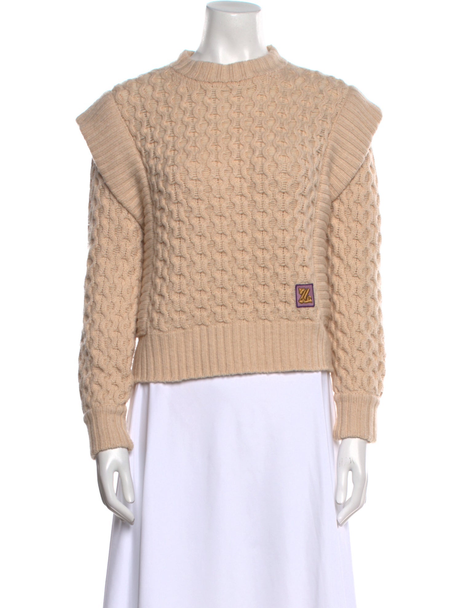 Zimmermann Wool Mock Neck Sweater