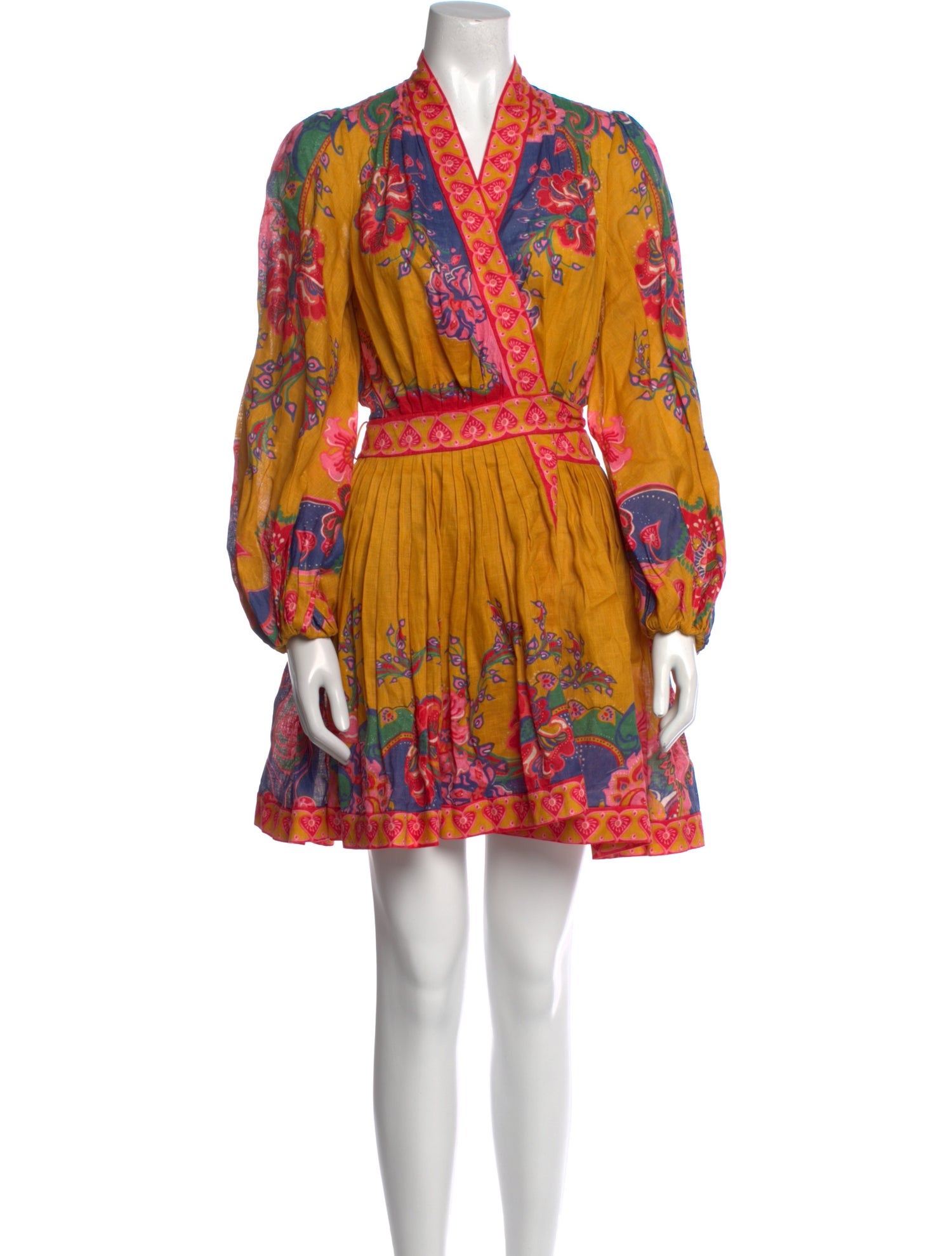 Zimmermann Linen Mini Dress