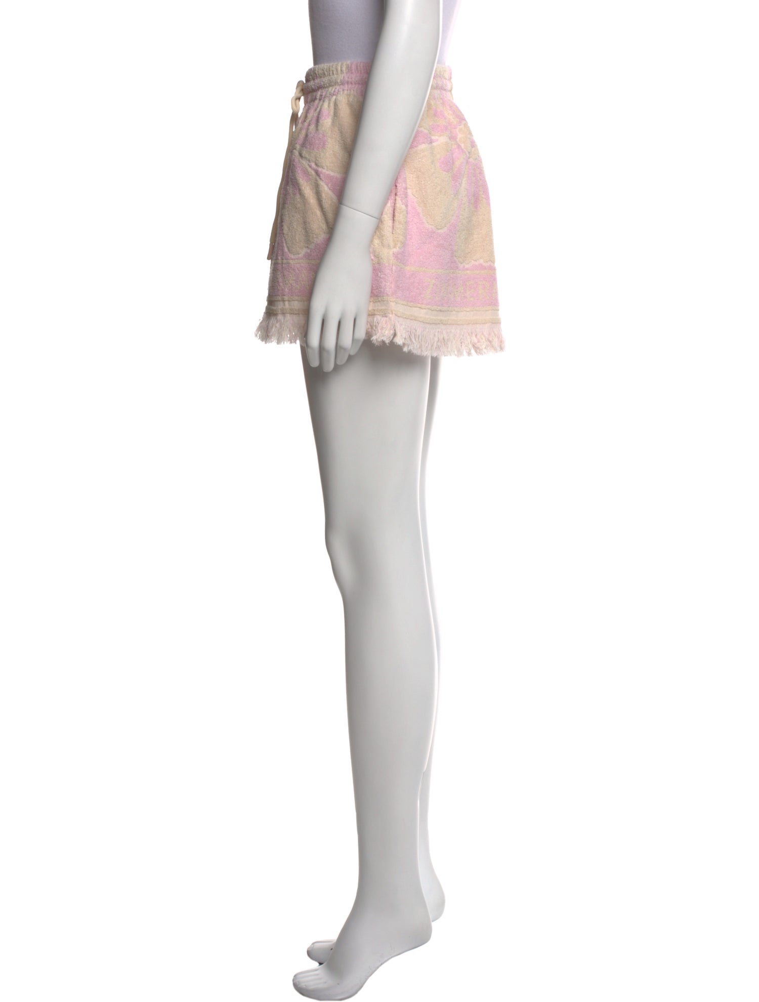 Zimmermann Printed Mini Shorts