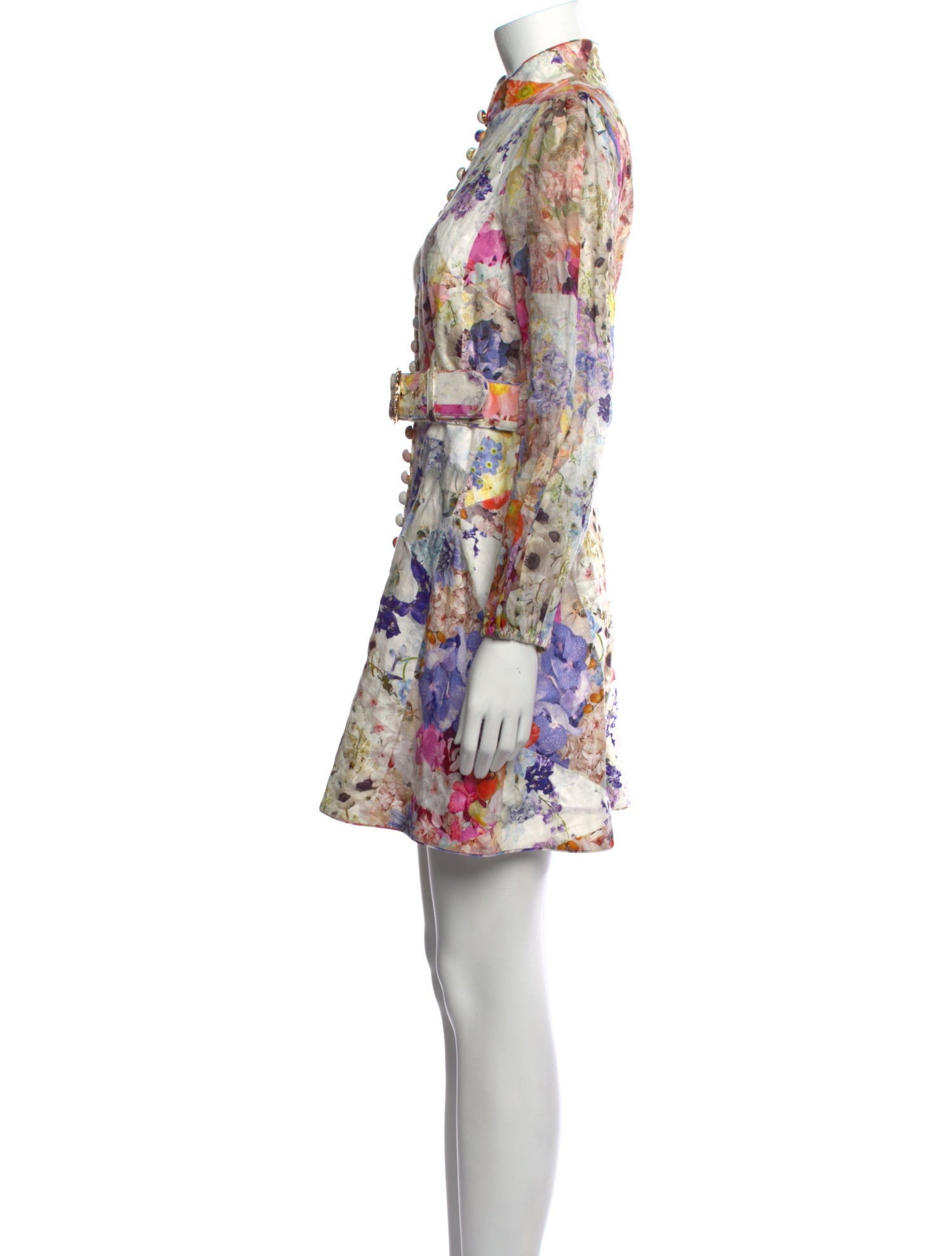 Zimmermann Linen Mini Dress