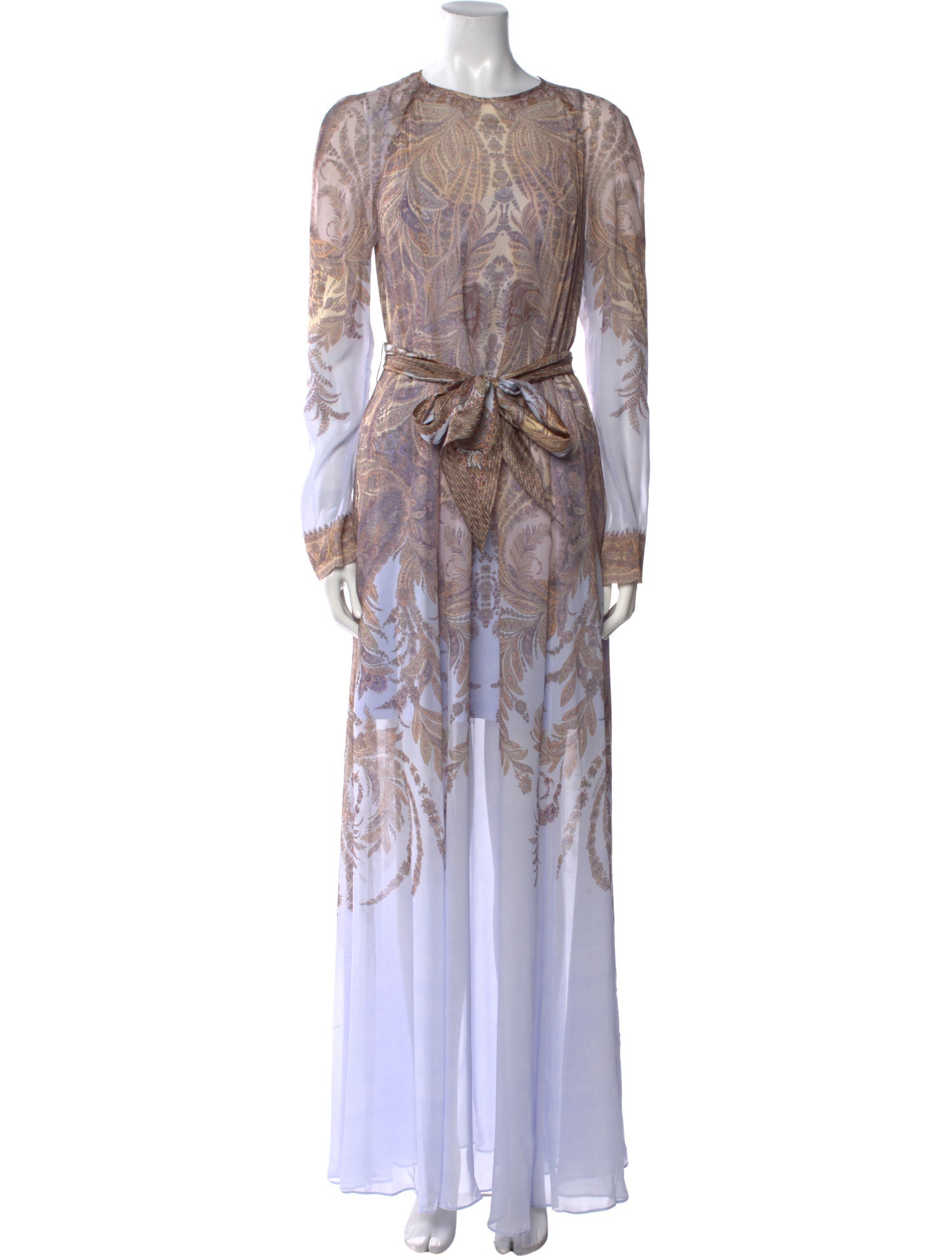 Zimmermann Paisley Print Long Dress w/ Tags