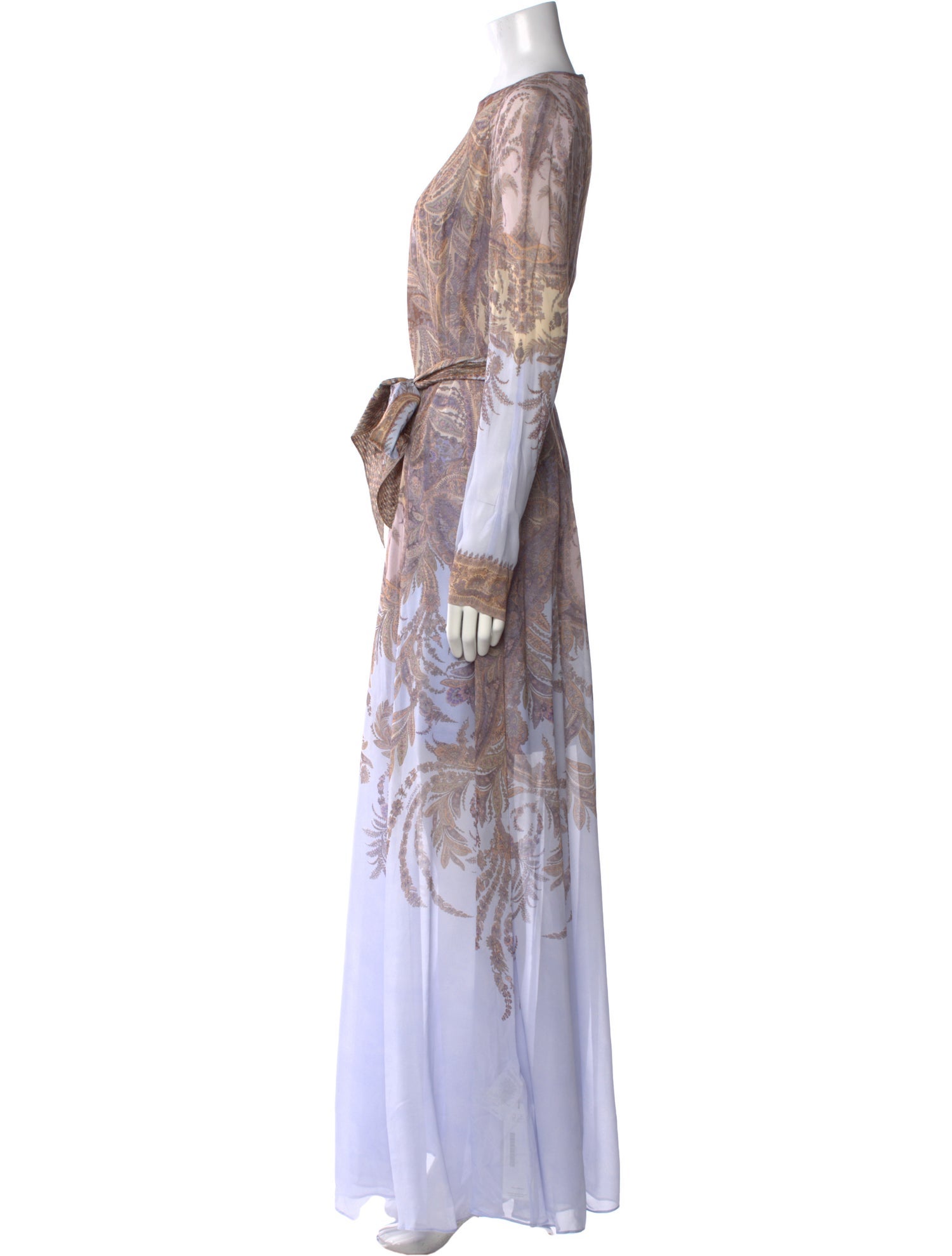 Zimmermann Paisley Print Long Dress w/ Tags