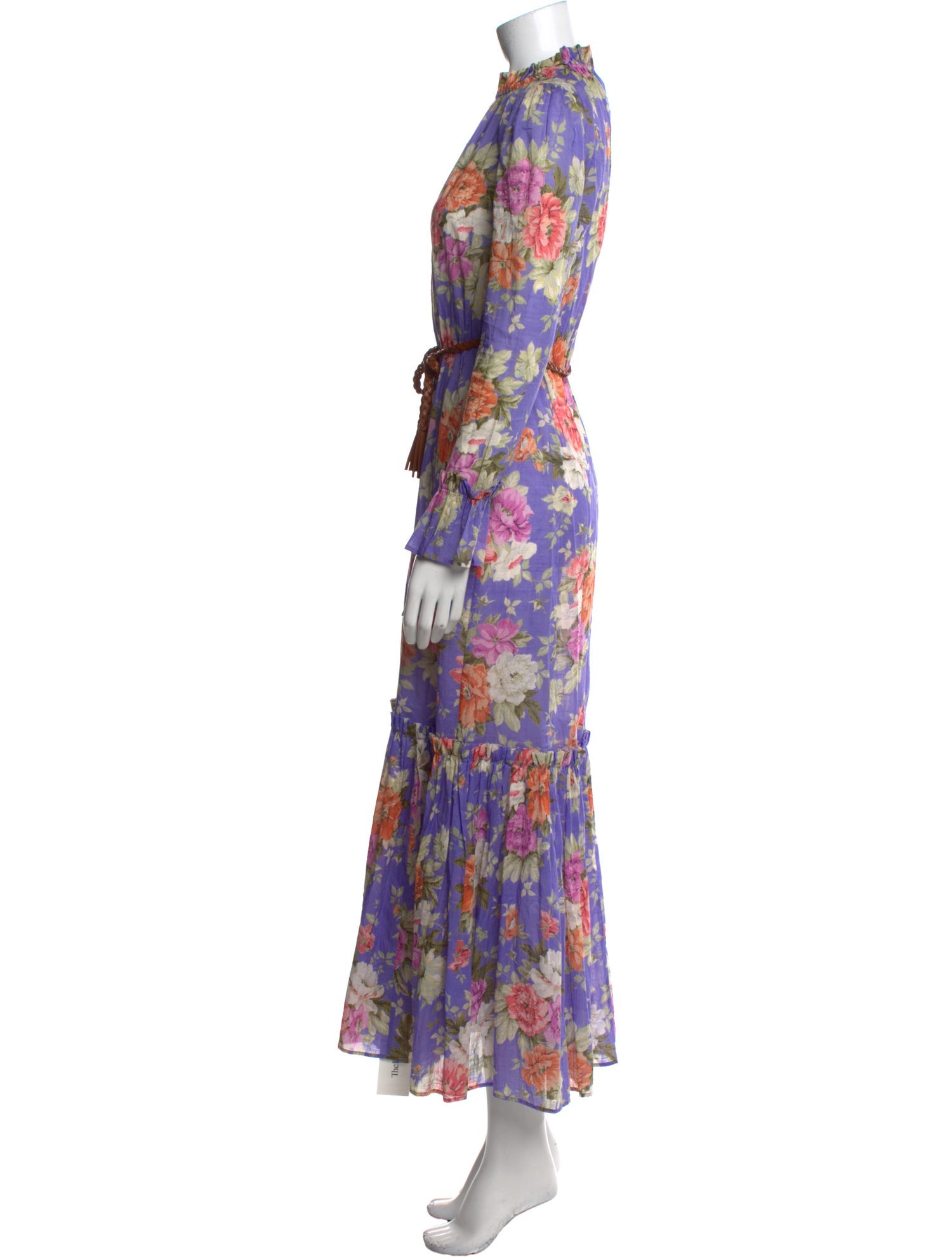 Zimmermann Floral Print Long Dress