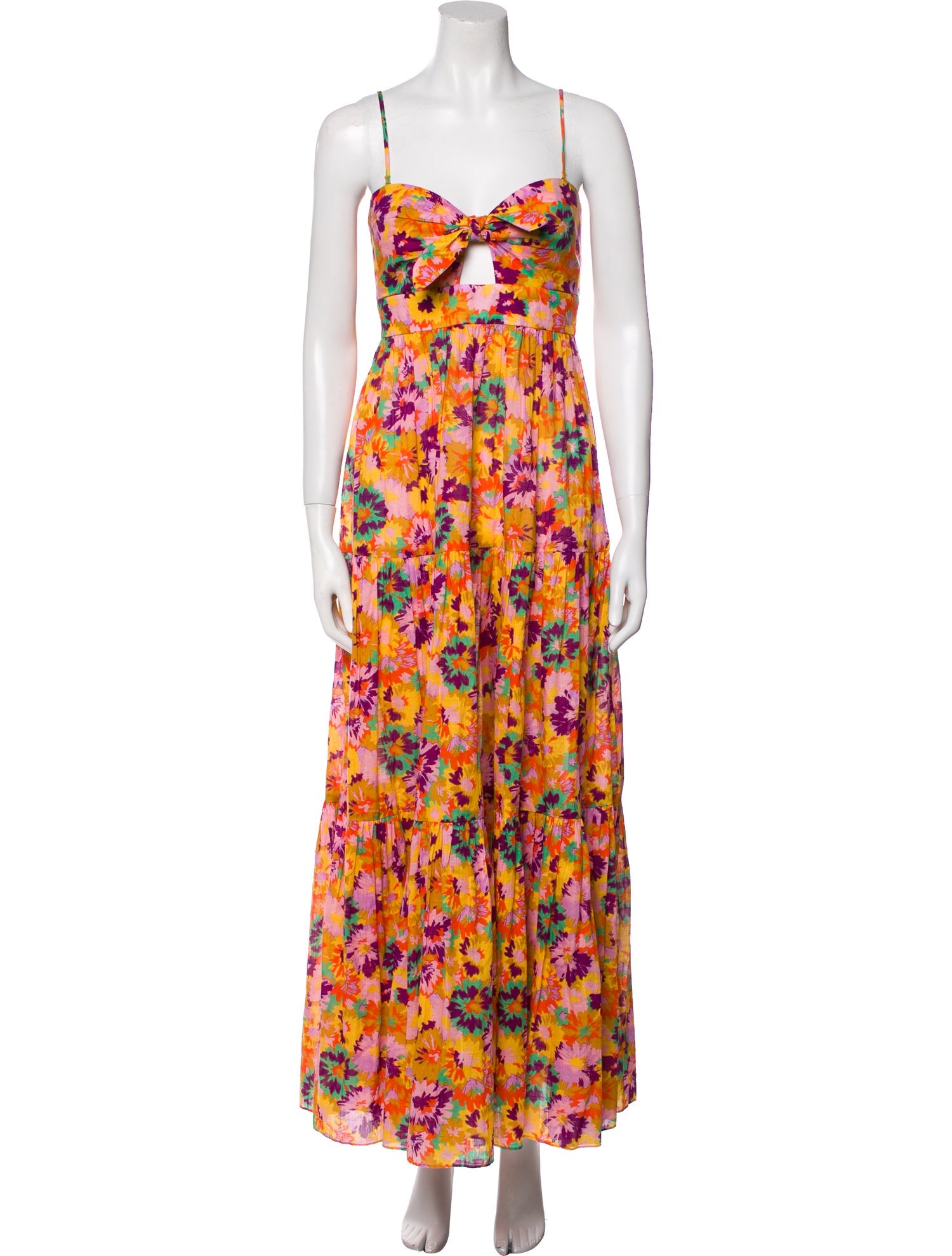 Zimmermann Floral Print Long Dress