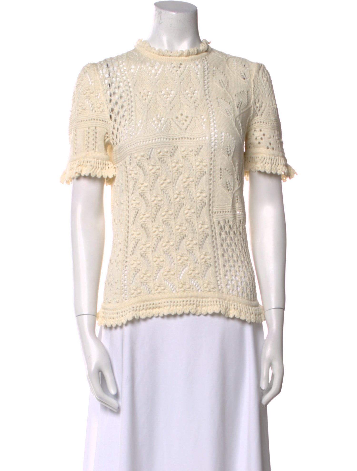 Zimmermann Mock Neck Sweater