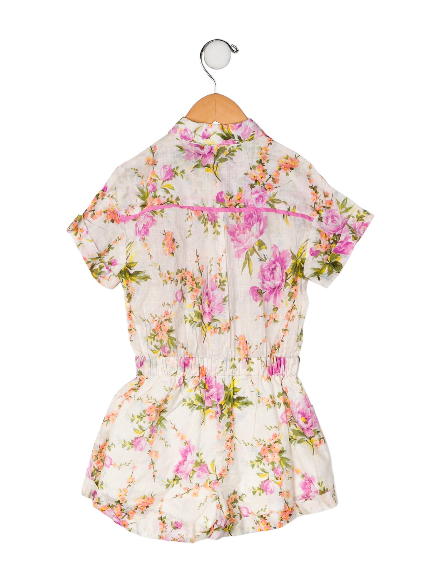Zimmermann Floral Print Romper